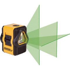 Johnson Level & Tool - Laser Levels Level Type: Self Leveling Cross Line Laser Maximum Measuring Range (Miles): 0.009 - Exact Tool & Supply