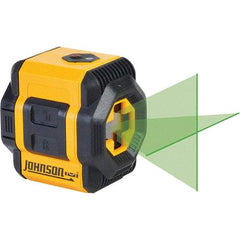 Johnson Level & Tool - Laser Levels Level Type: Self Leveling Cross Line Laser Maximum Measuring Range (Miles): 0.006 - Exact Tool & Supply