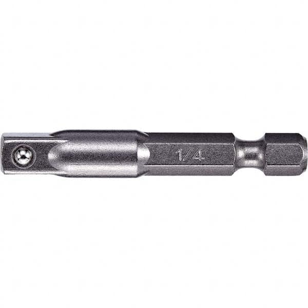 VEGA Industries - Hex Drive Handles, Holders & Extensions Type: Hex Adapter Style: Pin Lock - Exact Tool & Supply
