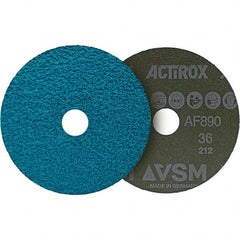 VSM - 9-1/4" Diam, 7/8" Hole, 36 Grit Ceramic Fiber Disc - Exact Tool & Supply