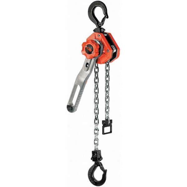 CM - 6,614 Lb Capacity, 15' Lift Height, Chain Manual Lever Hoist - Exact Tool & Supply