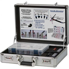 PRO-SOURCE - 150 Amp 25' Outfit 150M Air Cooled TIG Welding Torch Kit - Exact Tool & Supply
