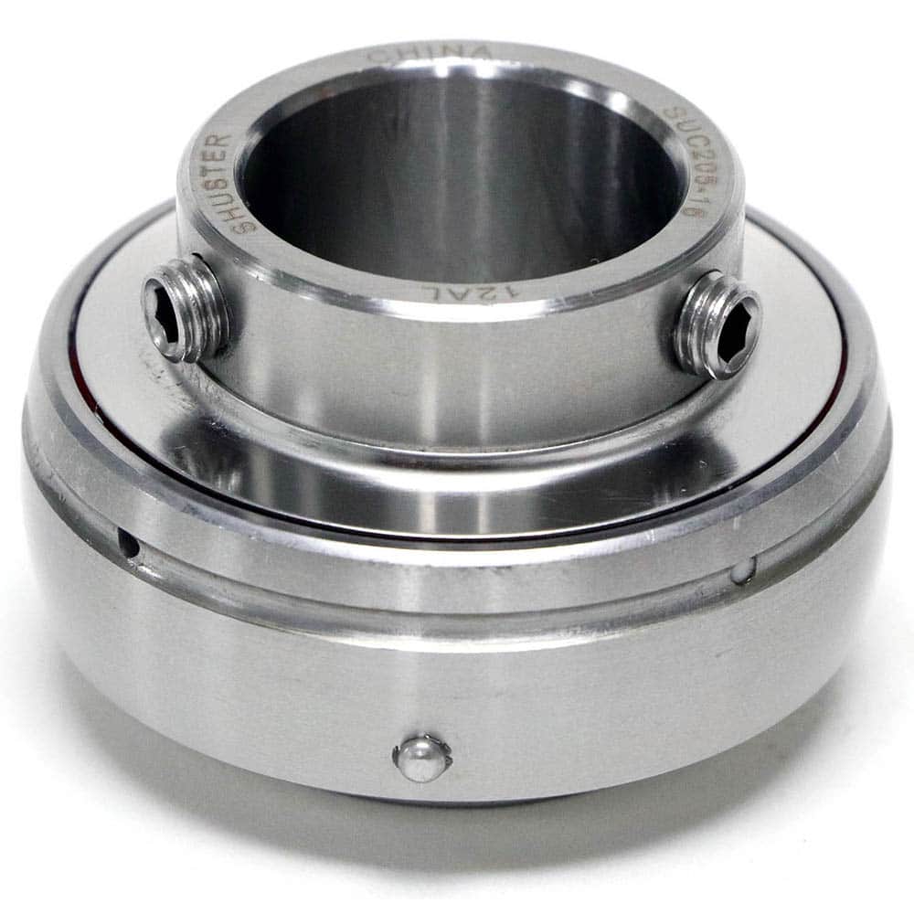 Shuster - SUC207-23, 1-7/16" ID x 72mm OD Insert Bearing - Exact Tool & Supply