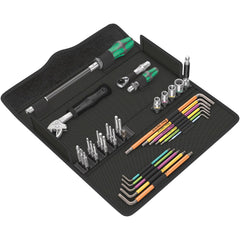 Wera - Combination Hand Tool Sets; Tool Type: Screwdriver Tool Set ; Number of Pieces: 35.000 ; Torx Size: T8, T10, T15, T20, T25, T30 ; Kit Style: Advanced Maintenance Tool Set ; Additional Information: For Window Installation ; Number of Points: 6 - Exact Tool & Supply