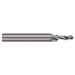 Harvey Tool - Combination Drill & Thread Mill; Thread Size: 1/2-13 ; Material: Solid Carbide ; Length of Cut (Inch): 1.2790 ; Included Angle A: 90 ; Drill Point Angle: 130 ; Shank Diameter (Decimal Inch): 0.6250 - Exact Tool & Supply
