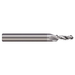 Harvey Tool - Combination Drill & Thread Mill; Thread Size: 8-32 ; Material: Solid Carbide ; Length of Cut (Inch): 0.3652 ; Included Angle A: 90 ; Drill Point Angle: 130 ; Shank Diameter (Decimal Inch): 0.1875 - Exact Tool & Supply