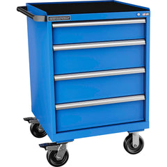 Champion Tool Storage - Mobile Work Centers; Type: Standard Depth Retainer Top Cabinet ; Load Capacity (Lb.): 440.000 ; Number of Drawers: 4 ; Width (Inch): 28-1/4 ; Depth (Inch): 28-1/2 ; Height (Inch): 43-1/4 - Exact Tool & Supply