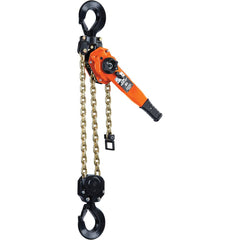 CM - Manual Hoists-Chain, Rope & Strap; Type: Lever ; Lifting Material: Chain ; Capacity (Lb.): 12000 ; Lift Height (Feet): 10 ; Minimum Headroom: 22/17 ; Number of Chains: 2 - Exact Tool & Supply