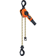 CM - Manual Hoists-Chain, Rope & Strap; Type: Lever ; Lifting Material: Chain ; Capacity (Lb.): 4000 ; Lift Height (Feet): 15 ; Minimum Headroom: 14.813 ; Lever Force to Operate Hoist: 105.00 - Exact Tool & Supply