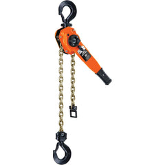 CM - Manual Hoists-Chain, Rope & Strap; Type: Lever ; Lifting Material: Chain ; Capacity (Lb.): 6000 ; Lift Height (Feet): 20 ; Minimum Headroom: 18.6875 ; Lever Force to Operate Hoist: 77.00 - Exact Tool & Supply