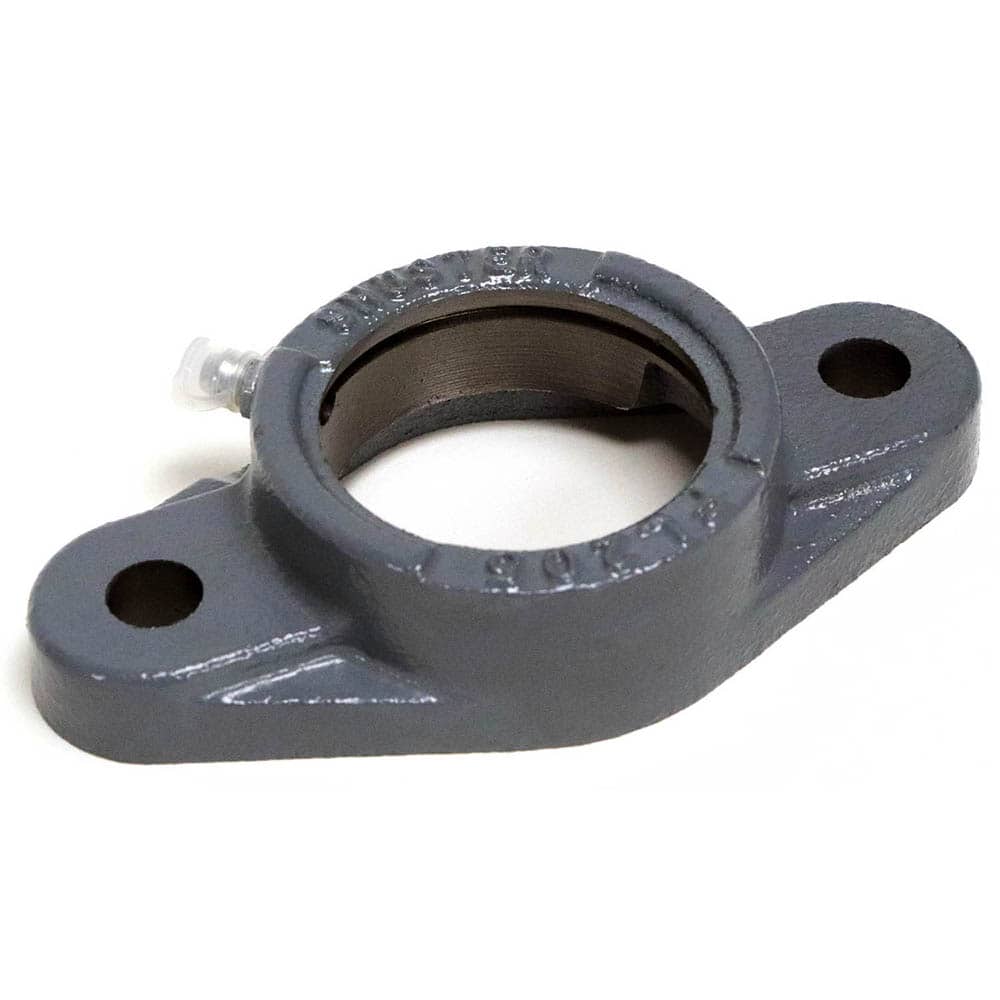Shuster - FL206G, 62mm ID, 80mm OAL x 148mm OAH31mm Wide, 2-Bolt Flange Housing - Exact Tool & Supply