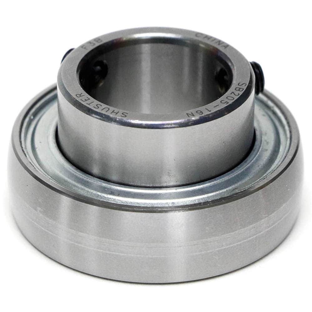 Shuster - SB205-16N, 1" ID x 52mm OD Insert Bearing - Exact Tool & Supply