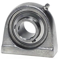Shuster - SUCSPA204-12, 3/4" ID, 2-7/8" OAL x 65mm OAH x 1-1/2" Wide, Tap Base Pillow Block - Exact Tool & Supply