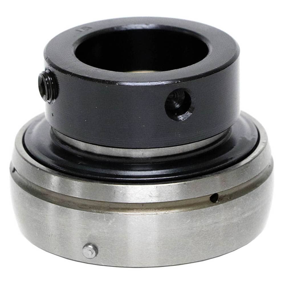 Shuster - SA206-19, 1-3/16" ID x 62mm OD Insert Bearing - Exact Tool & Supply