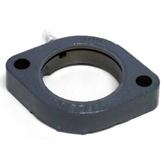 Shuster - FL204G, 47mm ID, 2-3/8" OAL x 113mm OAH x 1" Wide, 2-Bolt Flange Housing - Exact Tool & Supply
