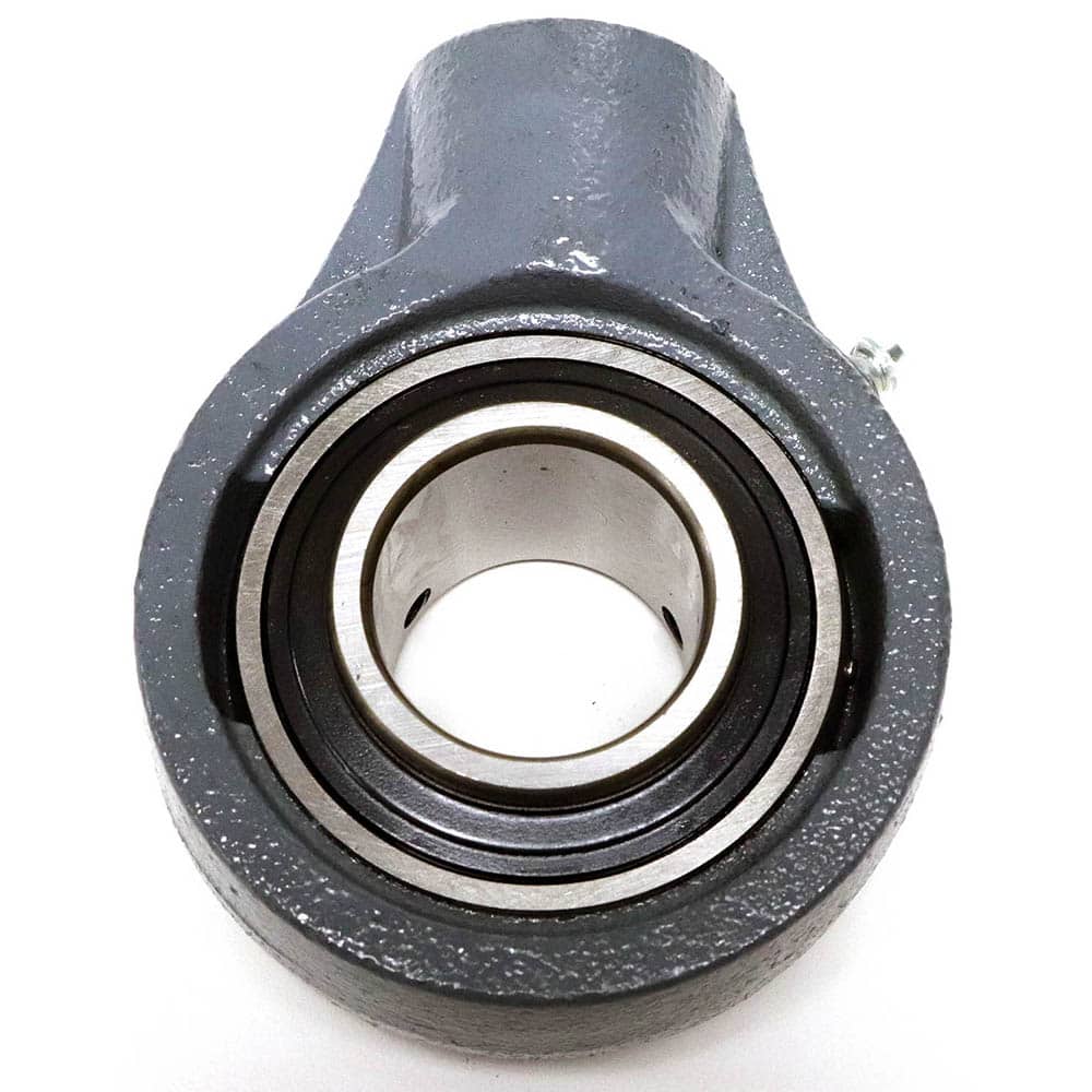 Shuster - UCHA207-23, 1-7/16" ID, 3-5/8" OAL x 116mm OAH, Hanger Bearing Unit - Exact Tool & Supply