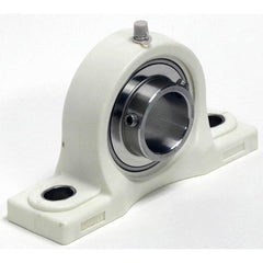Shuster - SUCTP207-20, 1-1/4" ID, 168.5mm OAL x 3-3/4" OAH x 1-7/8" Wide, Ball Bearing Pillow Block - Exact Tool & Supply