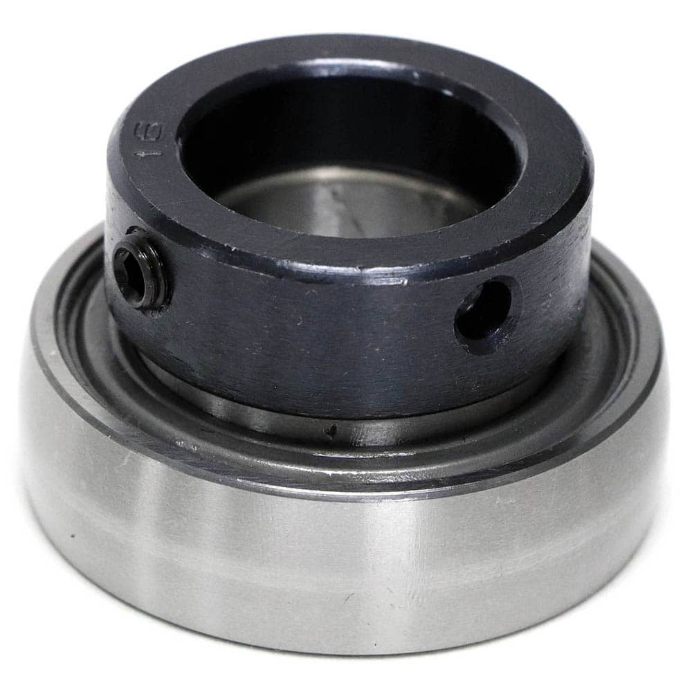 Shuster - SA206-20N, 1-1/4" ID x 62mm OD Insert Bearing - Exact Tool & Supply