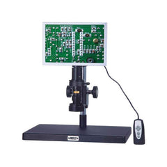 Insize USA LLC - Microscopes; Microscope Type: Digital ; Minimum Magnification: 15x ; Maximum Magnification: 100x ; Light Source: LED ; Overall Length (Inch): 22 ; Overall Length (Decimal Inch): 22 - Exact Tool & Supply