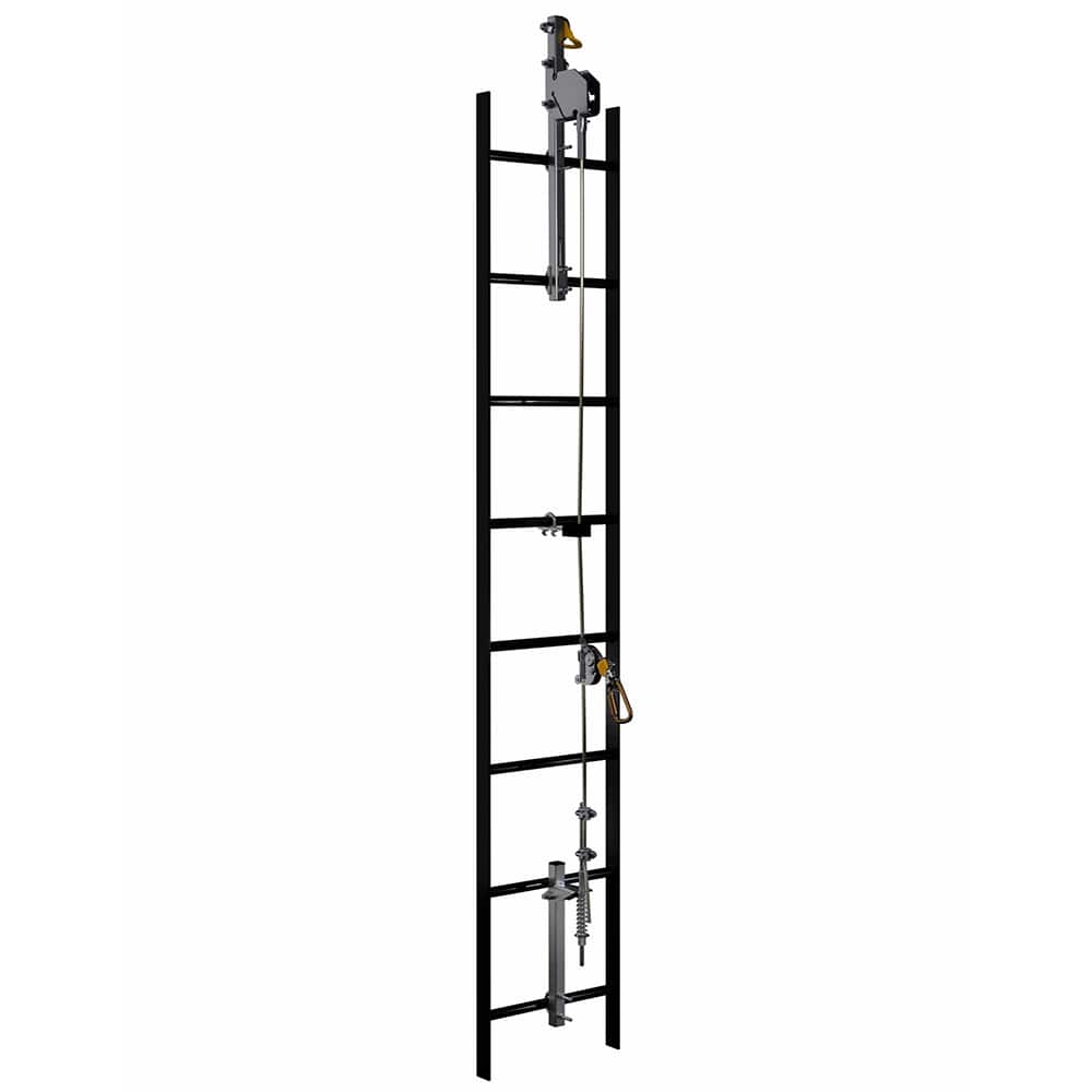 DBI/SALA - Lanyards & Lifelines; Length (Feet): 100.000 ; Capacity (Lb.): 620 ; Number of Legs: 0 ; Harness Connection: Carabiner ; Anchorage Connection: Aluminum Carabiner ; For Arc Flash Work: No - Exact Tool & Supply