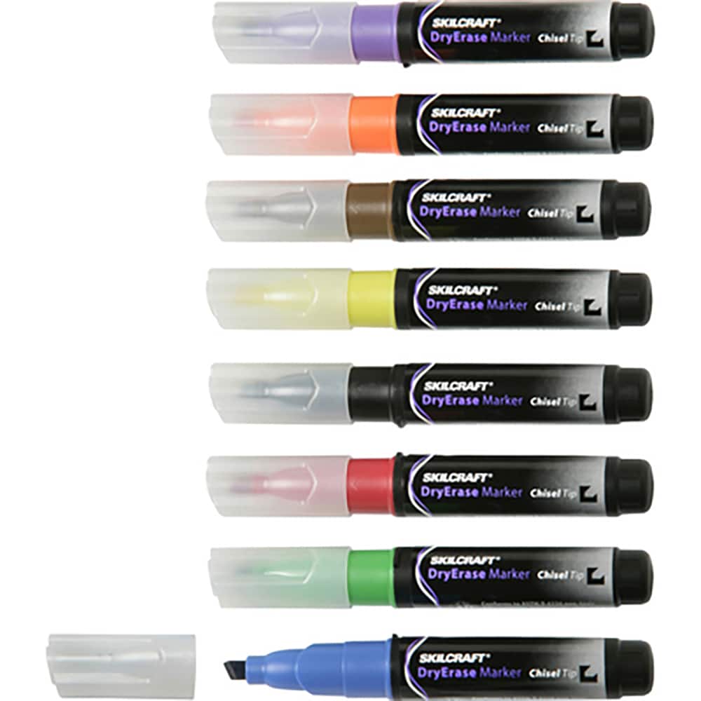 Ability One - Dry Erase Markers & Accessories; Display/Marking Boards Accessory Type: Dry Erase Markers ; For Use With: Dry Erase Boards ; Detailed Product Description: Dry Erase Marker - Chisel Tip - Exact Tool & Supply