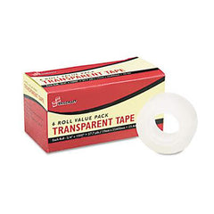 Ability One - Packing Tape; Tape Type: Transparent ; Color: Clear ; Adhesive Material: Plastic ; Width (Inch): 3/4 ; Length: 83.33' ; Material Type: Plastic - Exact Tool & Supply