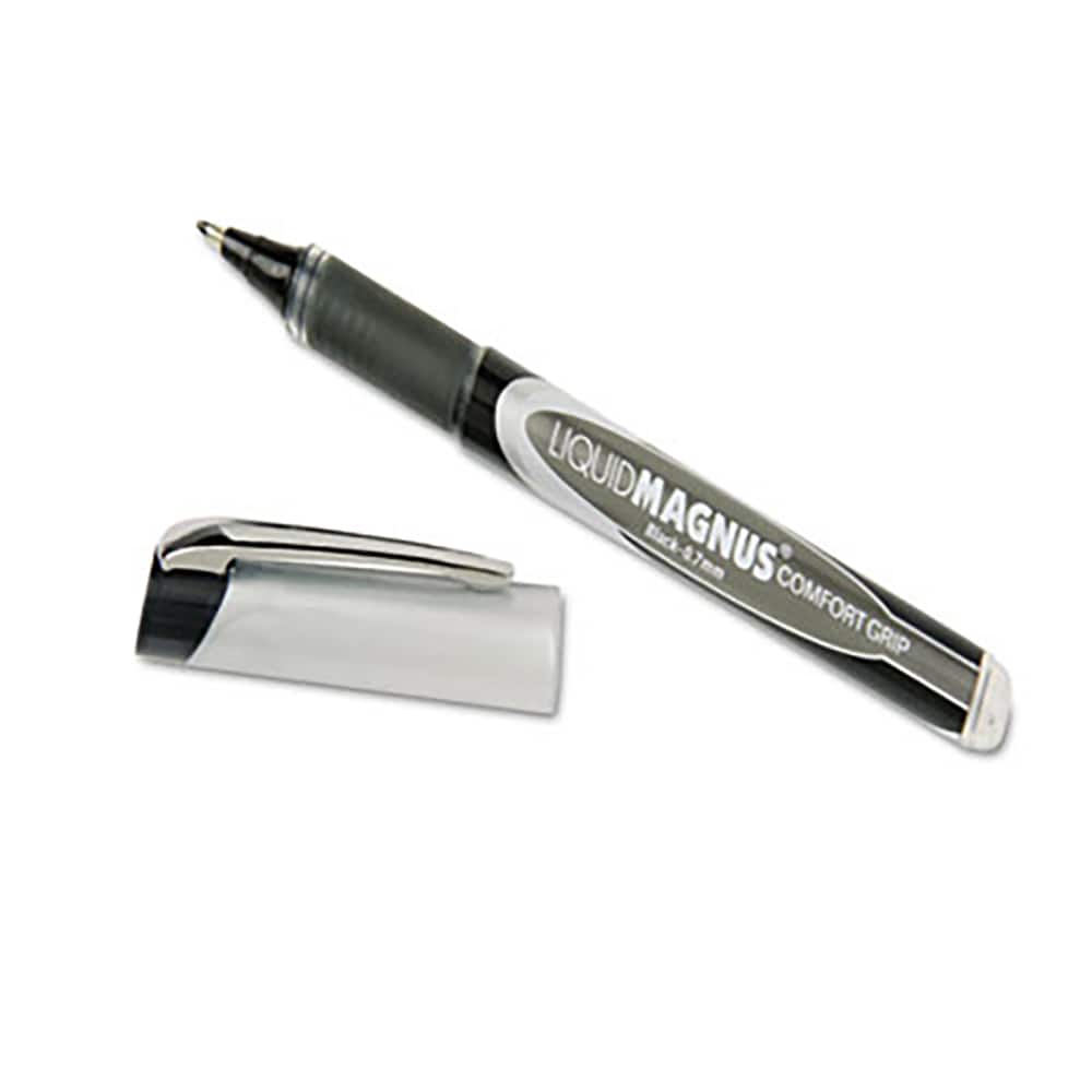 Ability One - Pens & Pencils; Type: Rollerball Pen ; Color: Black ; Tip Type: 0.7MM - Exact Tool & Supply