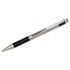 Ability One - Pens & Pencils; Type: Retractable Pen ; Color: Black ; Tip Type: Medium - Exact Tool & Supply