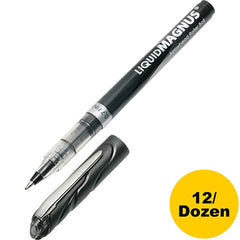 Ability One - Pens & Pencils; Type: Rollerball Pen ; Color: Black ; Tip Type: 0.7MM - Exact Tool & Supply
