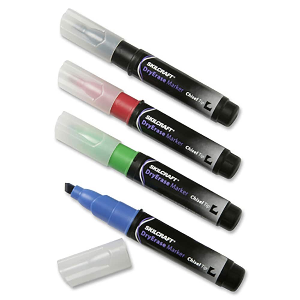 Ability One - Dry Erase Markers & Accessories; Display/Marking Boards Accessory Type: Dry Erase Markers ; For Use With: Dry Erase Boards ; Detailed Product Description: Dry Erase Marker - Chisel Tip - Exact Tool & Supply