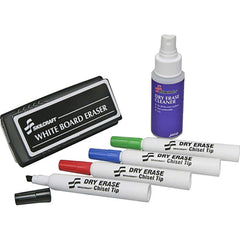 Ability One - Dry Erase Markers & Accessories; Display/Marking Boards Accessory Type: Dry Erase Markers ; For Use With: Dry Erase Boards ; Detailed Product Description: Dry Erase Starter Kit - Broad Chisel Tip - Exact Tool & Supply