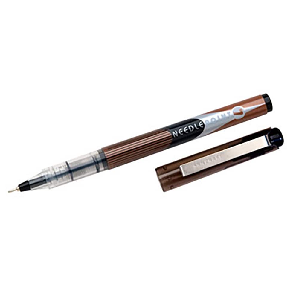 Ability One - Pens & Pencils; Type: Needlepoint Pen ; Color: Black ; Tip Type: 0.7MM - Exact Tool & Supply