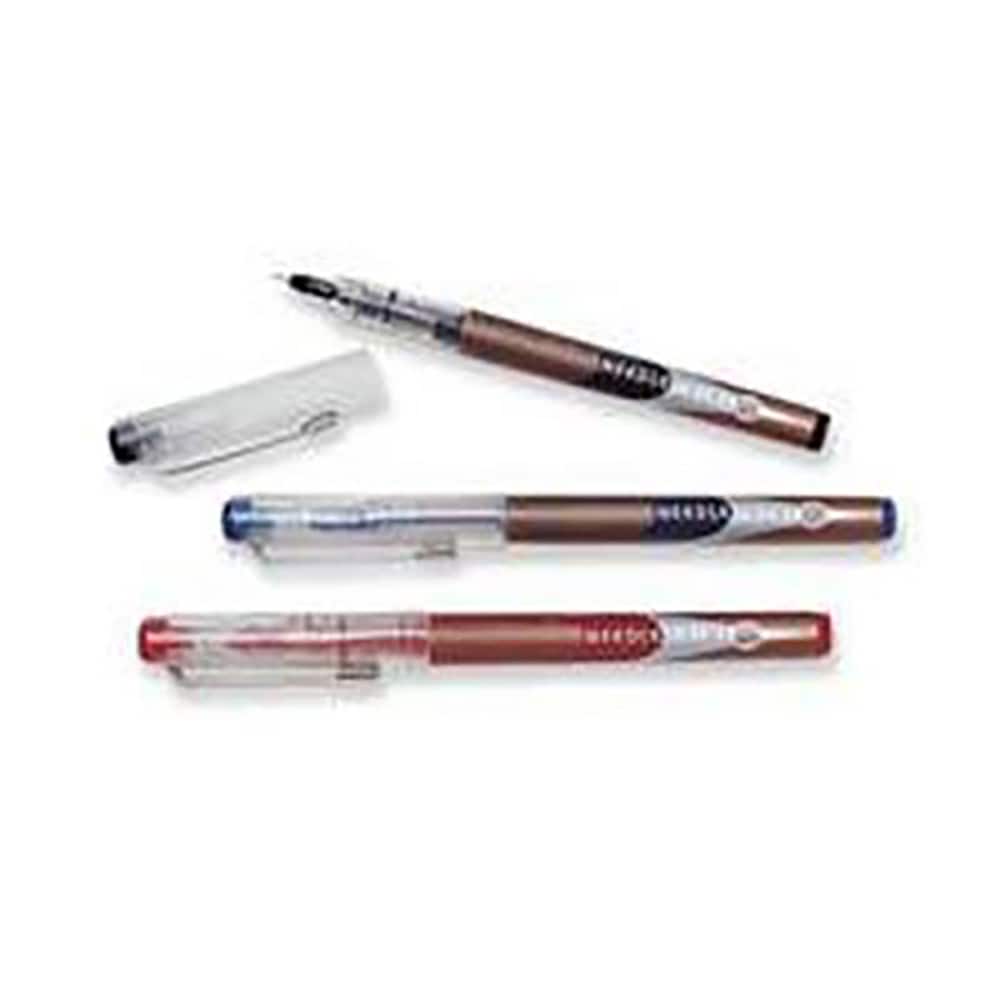 Ability One - Pens & Pencils; Type: Needlepoint Pen ; Color: Blue ; Tip Type: 0.7MM - Exact Tool & Supply