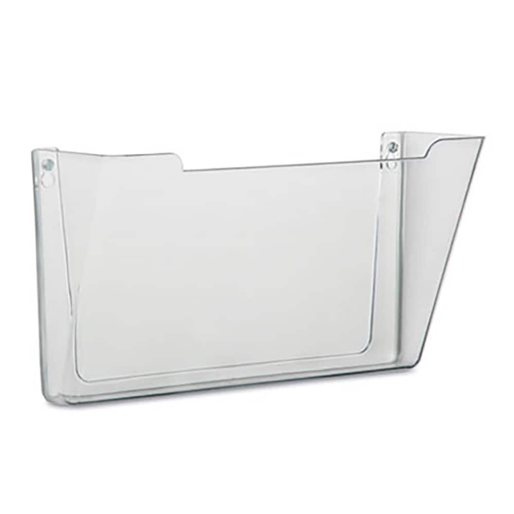 Ability One - File Folders, Expansion Folders & Hanging Files; Folder/File Type: Hanging File Folder ; Color: Clear ; Index Tabs: No ; Tab Cut Location: None ; File Size: Letter ; Size: 7 x 13-1/4 - Exact Tool & Supply