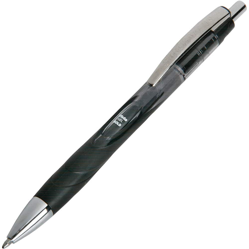 Ability One - Pens & Pencils; Type: Gel Pen ; Color: Black ; Tip Type: 1.0MM - Exact Tool & Supply