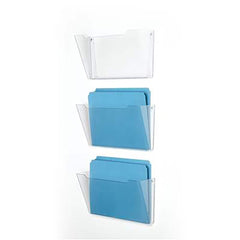 Ability One - File Folders, Expansion Folders & Hanging Files; Folder/File Type: Hanging File Folder ; Color: Clear ; Index Tabs: No ; Tab Cut Location: None ; File Size: Letter ; Size: 13-1/4 x 4 x 14-7/8 - Exact Tool & Supply