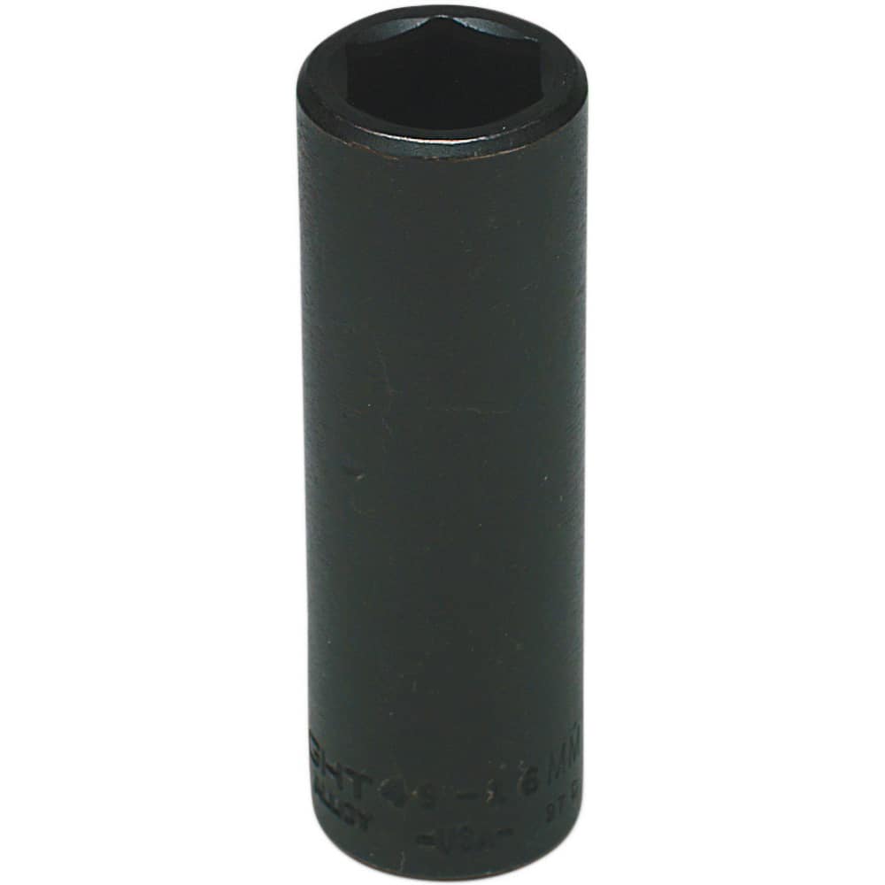 Wright Tool & Forge - Impact Sockets; Drive Size: 1/2 ; Size (mm): 17.0000 ; Type: Deep ; Style: Impact Socket ; Style: Impact Socket ; Style: Impact Socket - Exact Tool & Supply