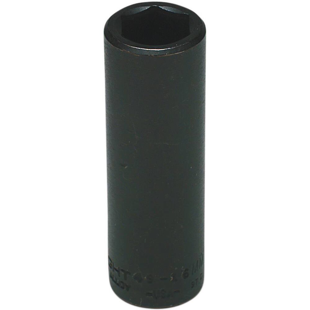 Wright Tool & Forge - Impact Sockets; Drive Size: 1/2 ; Size (mm): 14.0000 ; Type: Deep ; Style: Impact Socket ; Style: Impact Socket ; Style: Impact Socket - Exact Tool & Supply