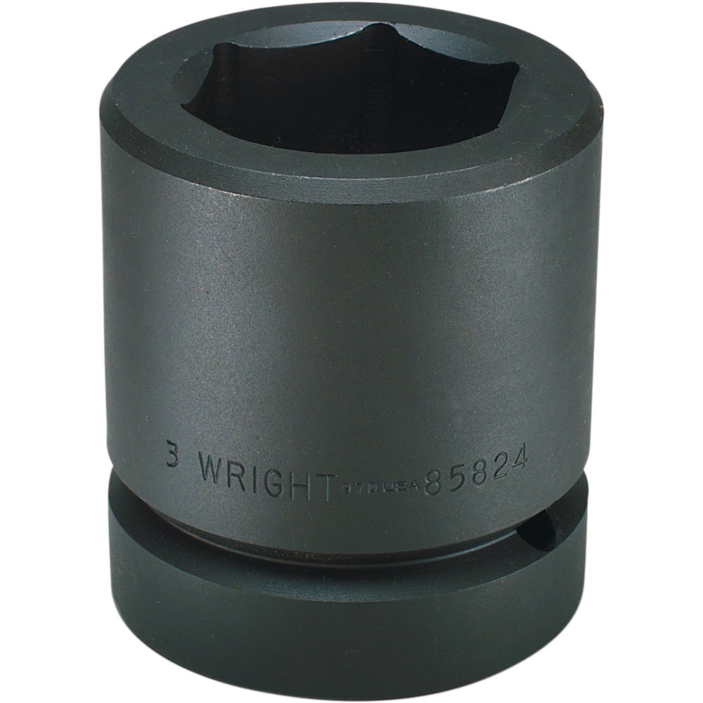 Wright Tool & Forge - Impact Sockets; Drive Size: 2-1/2 ; Size (Inch): 4-1/2 ; Type: Standard ; Style: Impact Socket ; Style: Impact Socket ; Style: Impact Socket - Exact Tool & Supply