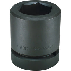 Wright Tool & Forge - Impact Sockets; Drive Size: 2-1/2 ; Size (Inch): 6 ; Type: Standard ; Style: Impact Socket ; Style: Impact Socket ; Style: Impact Socket - Exact Tool & Supply