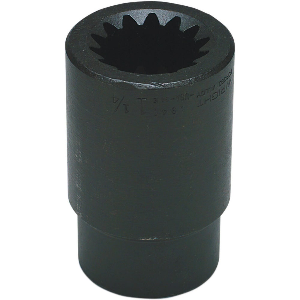 Wright Tool & Forge - Impact Sockets; Drive Size: #5 Spline ; Size (Inch): 1-1/2 ; Type: Deep ; Style: Impact Socket ; Style: Impact Socket ; Style: Impact Socket - Exact Tool & Supply