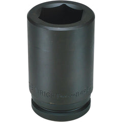 Wright Tool & Forge - Impact Sockets; Drive Size: 1-1/2 ; Size (Inch): 4-7/16 ; Type: Deep ; Style: Impact Socket ; Style: Impact Socket ; Style: Impact Socket - Exact Tool & Supply