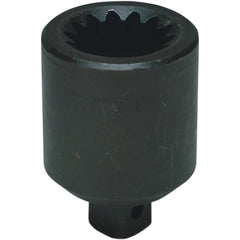 Wright Tool & Forge - Socket Adapters & Universal Joints; Type: Impact Drive Adaptor ; Male Size: 1 ; Female Size: No. 5 Spline ; Overall Length (Inch): 3-21/32 - Exact Tool & Supply