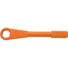 Wright Tool & Forge - Box Wrenches; Wrench Type: Striking ; Tool Type: Straight Handle ; Size (Inch): 2-9/16 ; Number of Points: 6 ; Head Type: Single End ; Finish/Coating: Black - Exact Tool & Supply