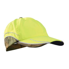 OccuNomix - Hats, Headbands & Bandanas; Garment Style: Baseball Cap ; Garment Type: Cooling ; Garment Color: Hi-Viz Yellow; Camouflage ; Garment Size: Universal ; Closure Type: Slip-On - Exact Tool & Supply