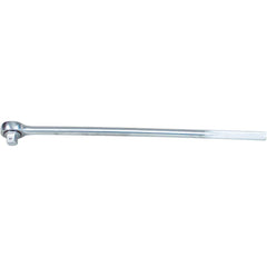 Wright Tool & Forge - Ratchets; Tool Type: Ratchet ; Drive Size (Inch): 1 ; Head Shape: Round ; Head Features: Reversible ; Finish/Coating: Full Polish Chrome ; Overall Length (Inch): 30 - Exact Tool & Supply