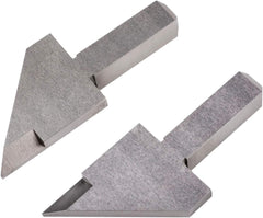 Mitutoyo - Caliper Accessories; Type: Interchangeable Jaws ; For Use With: Coolant-Proof Calipers ; Finish/Coating: Carbon Fiber ; Number of Pieces: 2 - Exact Tool & Supply