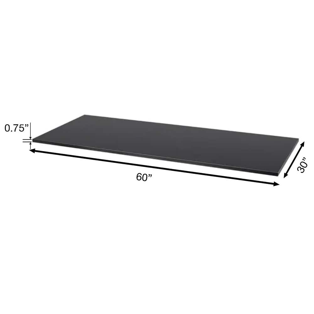 JHC Fabrication - Workbench & Workstation Accessories; Type: Workbench Top ; For Use With: Workbench ; Height: 3/4 (Inch); Width (Inch): 30 ; Material: Workbench Top ; Color: Black - Exact Tool & Supply
