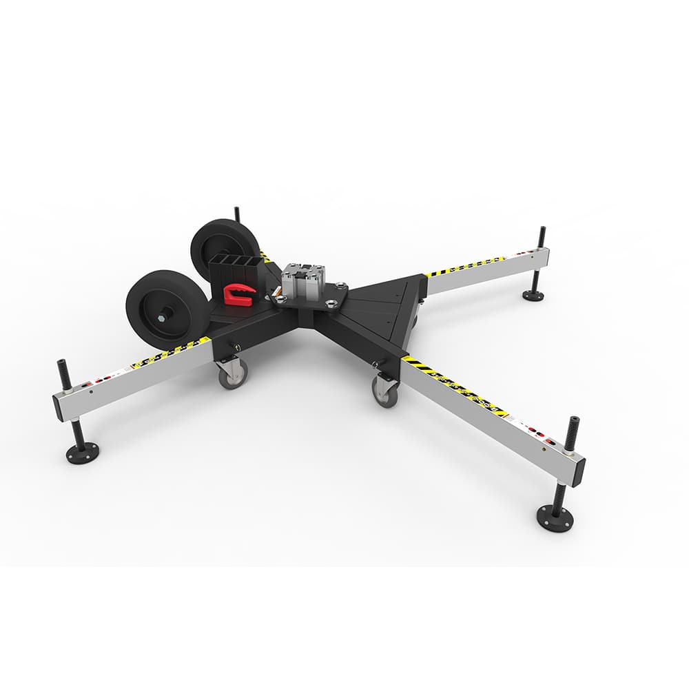 ReechCraft - Lifting Aid Accessories; Type: Outrigger Base ; For Use With: PowerLift PL65 (4027510) - Exact Tool & Supply