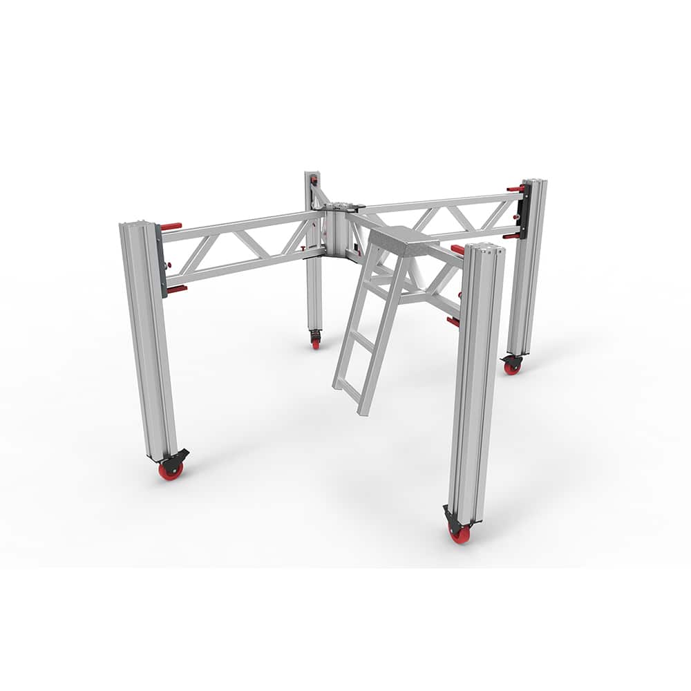 ReechCraft - Lifting Aid Accessories; Type: Straddle Base ; For Use With: PowerLift PL65 (4027510) - Exact Tool & Supply
